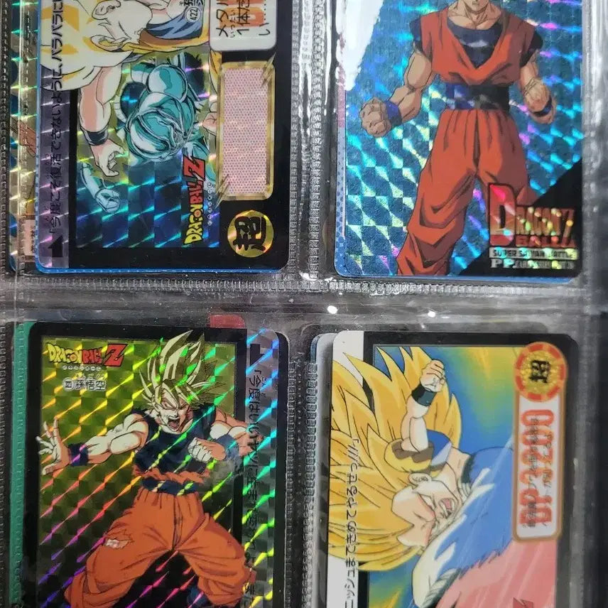 [BUNJANG] Dragon Ball Z Cards (Set of 4) / 드래곤볼Z 카드 4장