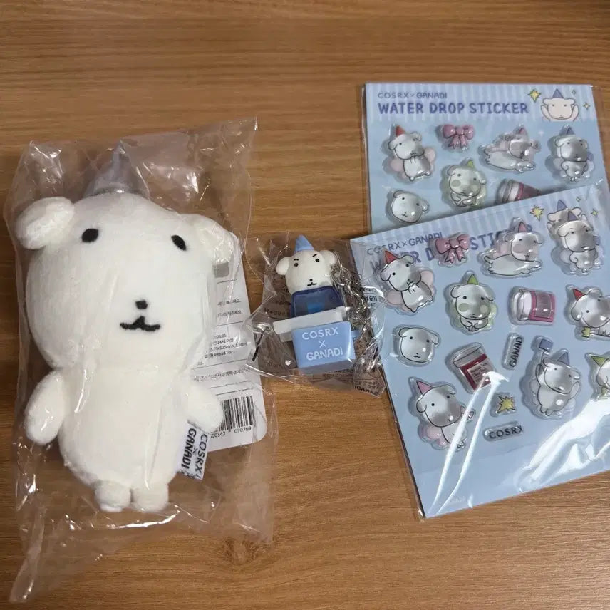 [BUNJANG] COSRX Ganadi Keyring Sticker Set / 코스알엑스 가나디 키링 스티커