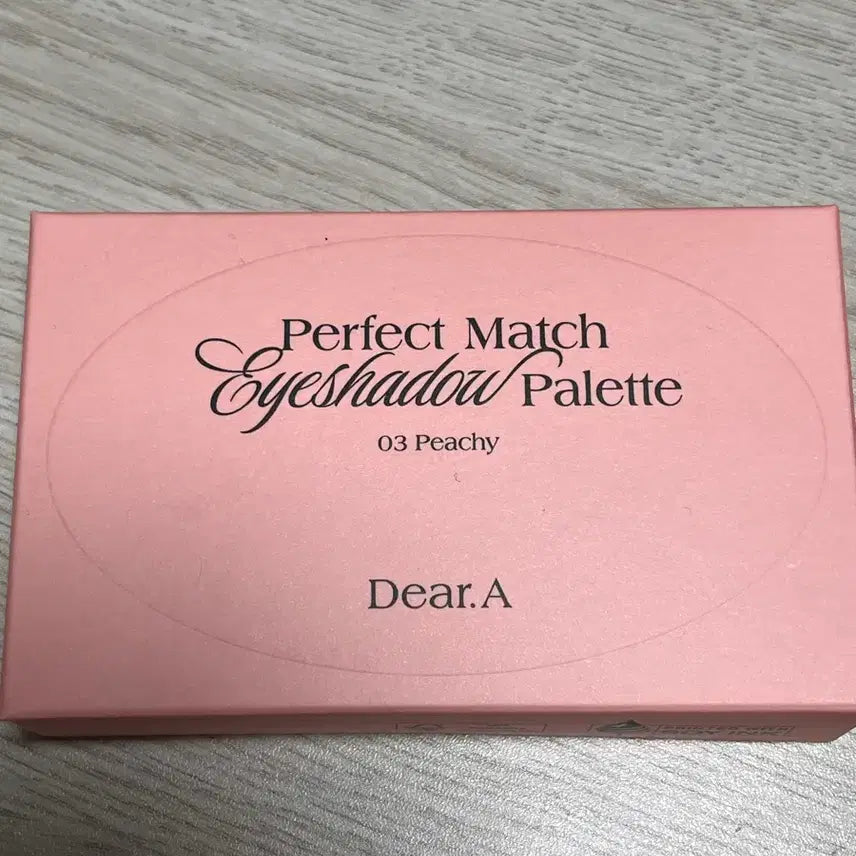 [BUNJANG] Dear A Perfect Match Eyeshadow Palette 03 Peach / 디어에이 퍼펙트매치 아이섀도우팔레트 03피치