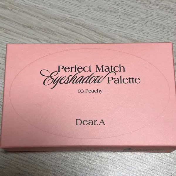 [BUNJANG] Dear A Perfect Match Eyeshadow Palette 03 Peach / 디어에이 퍼펙트매치 아이섀도우팔레트 03피치