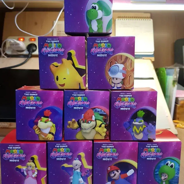 [BUNJANG] McDonald's Super Mario Galaxy The Movie Figure Set (10 Types) / 맥도날드 슈퍼마리오 갤럭시 더 무비 피규어 10종
