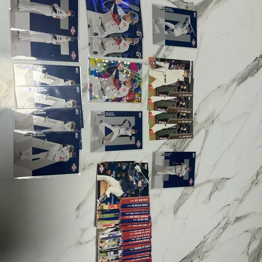 [BUNJANG] Lotte Giants KBO Baseball Cards Bundle Set / Kbo 롯데 카드 일괄