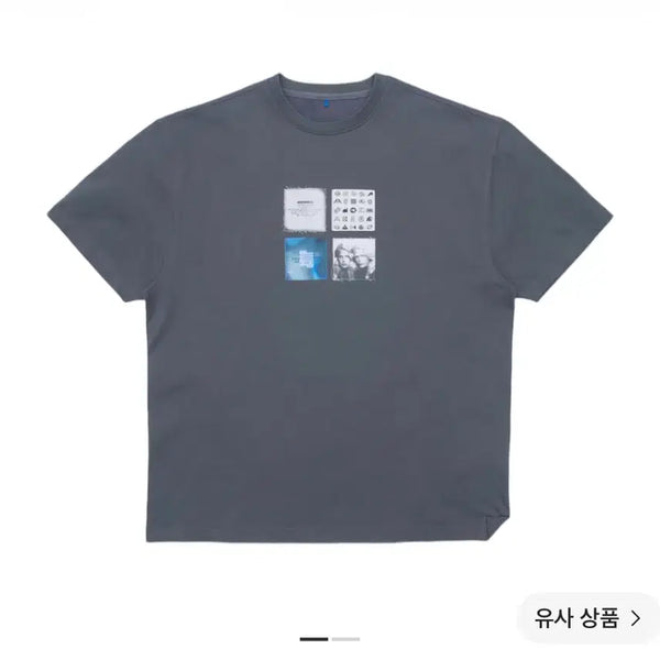 [BUNJANG] Ader Error Mati T-Shirt Charcoal XL / 아더에러 마티 티셔츠 차콜 XL사이즈 (Mati T-Shirt)