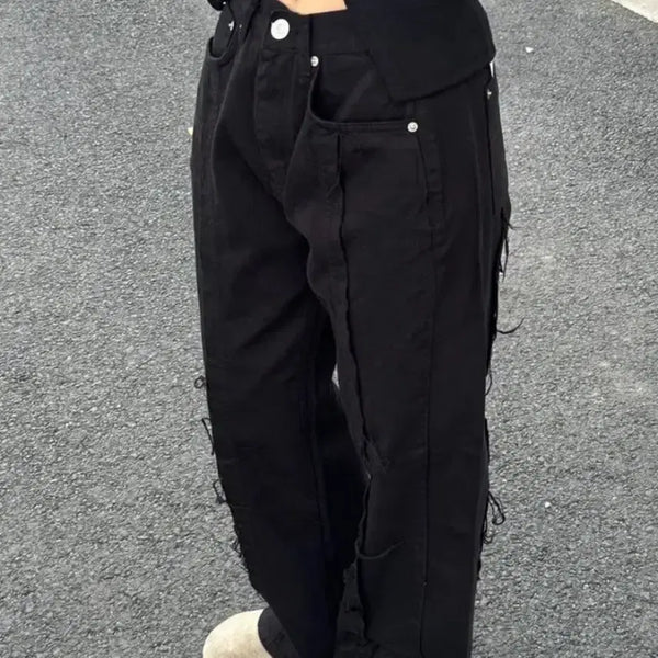 [BUNJANG] Vintage Wide Pants / 빈티지 와이드 팬츠