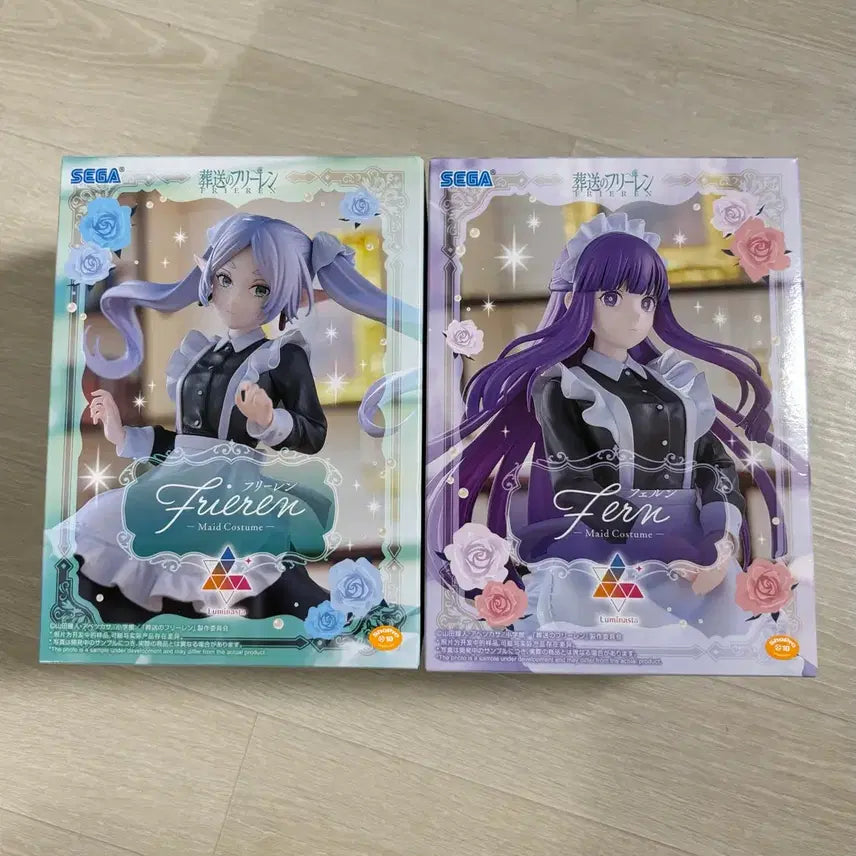 [BUNJANG] Frieren: Beyond Journey's End Fern Maid Figure Bundle (Sealed) / 택포 5.9 세가 프리렌 페른 일괄 메이드 피규어 미개봉