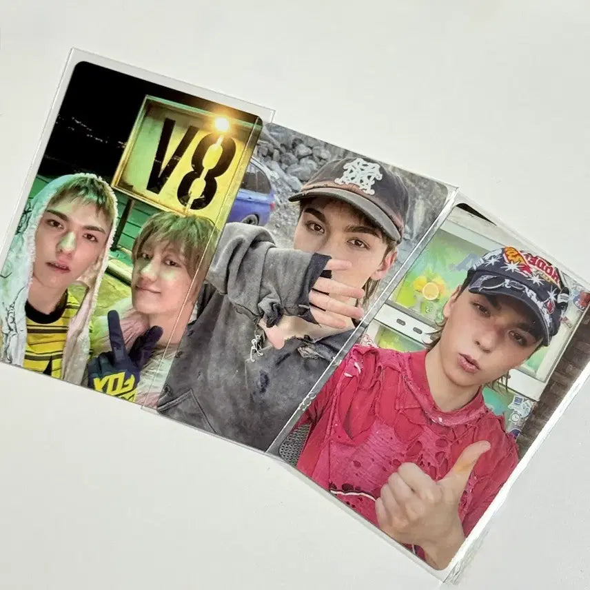 [BUNJANG] Seventeen Vernon Weverse Lucky Draw Photocard / 세븐틴 V8 버논 위버스 특전 포카