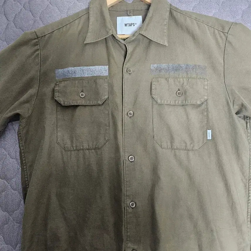 [BUNJANG] WTAPS Khaki Shirt / WTAPS 셔츠 카키색