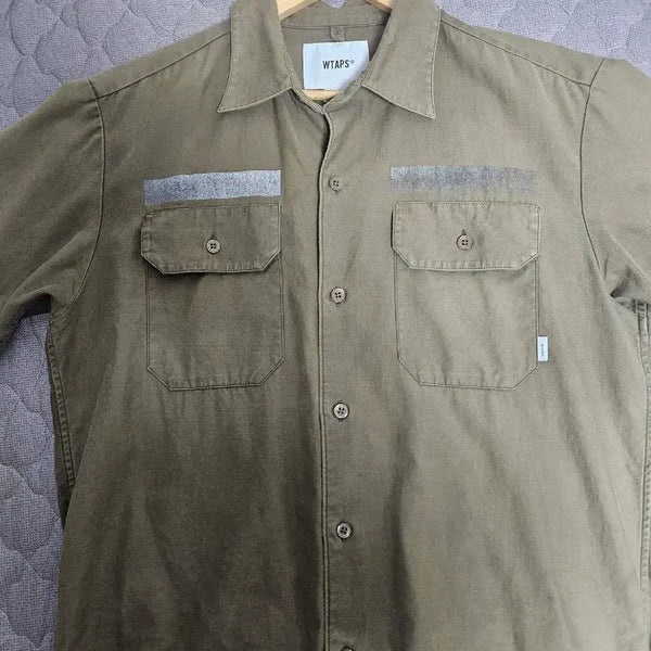 [BUNJANG] WTAPS Khaki Shirt / WTAPS 셔츠 카키색