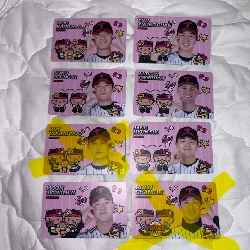 [BUNJANG] LG Twins Tanning Kitty Photocard / 엘지 트윈스 태닝키티 포토카드