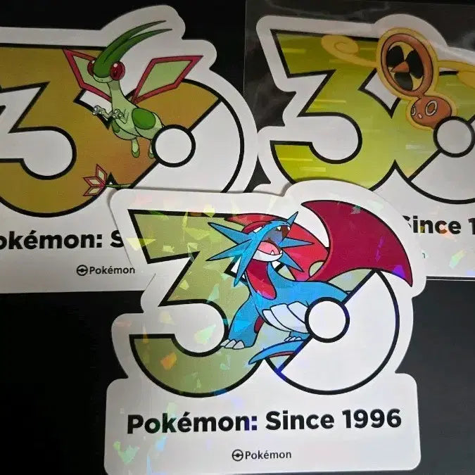 [BUNJANG] Pokemon 30th Anniversary Sticker Flygon, Salamence, Rotom / 개별/일괄) 포켓몬스터 30주년 스티커 플라이곤 보만다 스핀로토무