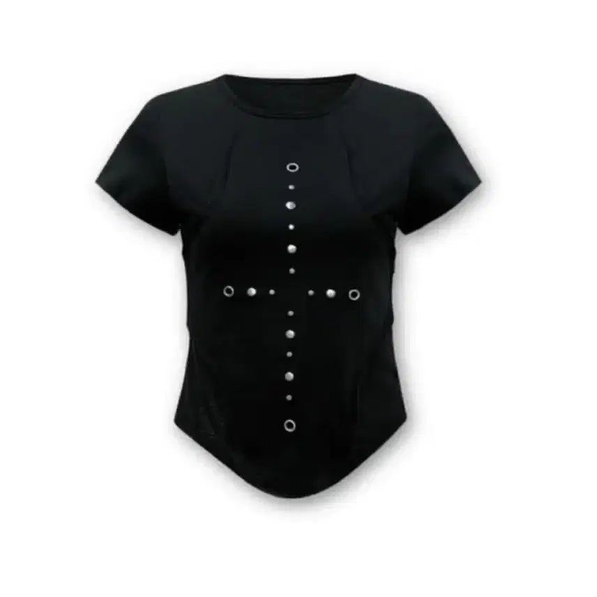 [BUNJANG] Cross Graphic T-Shirt / 0104 반팔 티셔츠 십자가