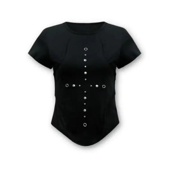 [BUNJANG] Cross Graphic T-Shirt / 0104 반팔 티셔츠 십자가