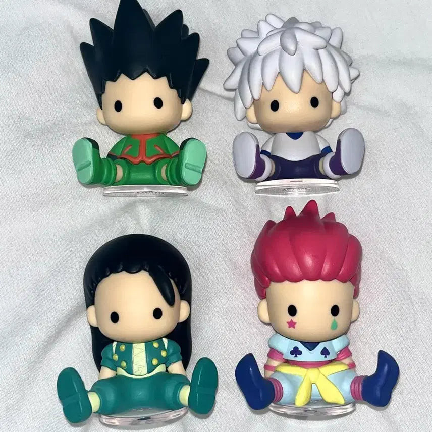 [BUNJANG] Hunter x Hunter Pet doll Figure Hunter Exam Arc Vol. 1 Gon, Killua, Illumi, Hisoka / 헌터헌터 헌헌 페타돌 피규어 헌터시험편 1탄 곤 키르아 이르미 히소카