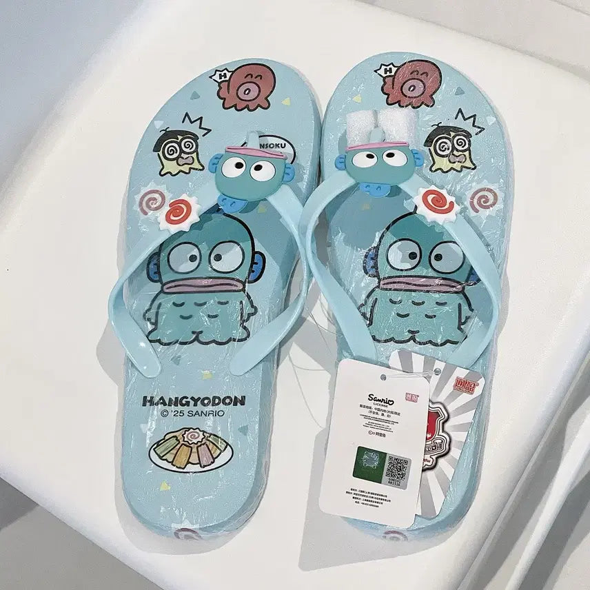 [BUNJANG] Sanrio Hangyodon Slipper / 산리오 한교동 쪼리 슬리퍼