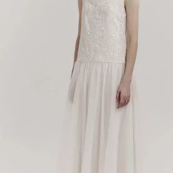 [BUNJANG] White Lace Dress / 화이트레이스