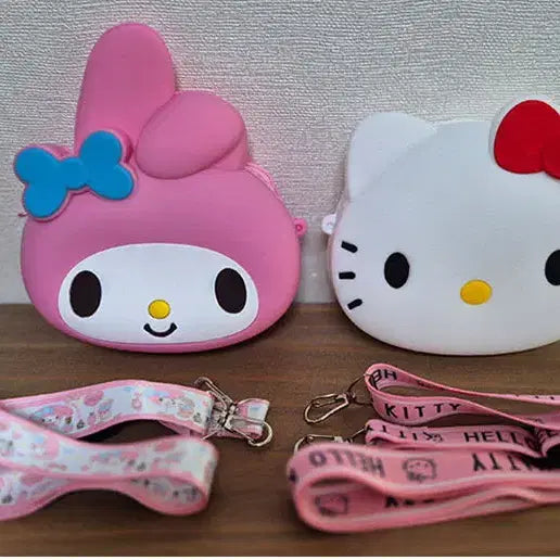 [BUNJANG] Pouch Set (5 Types) - Kitty, Melody, Rabbit / 파우치 모음 5종