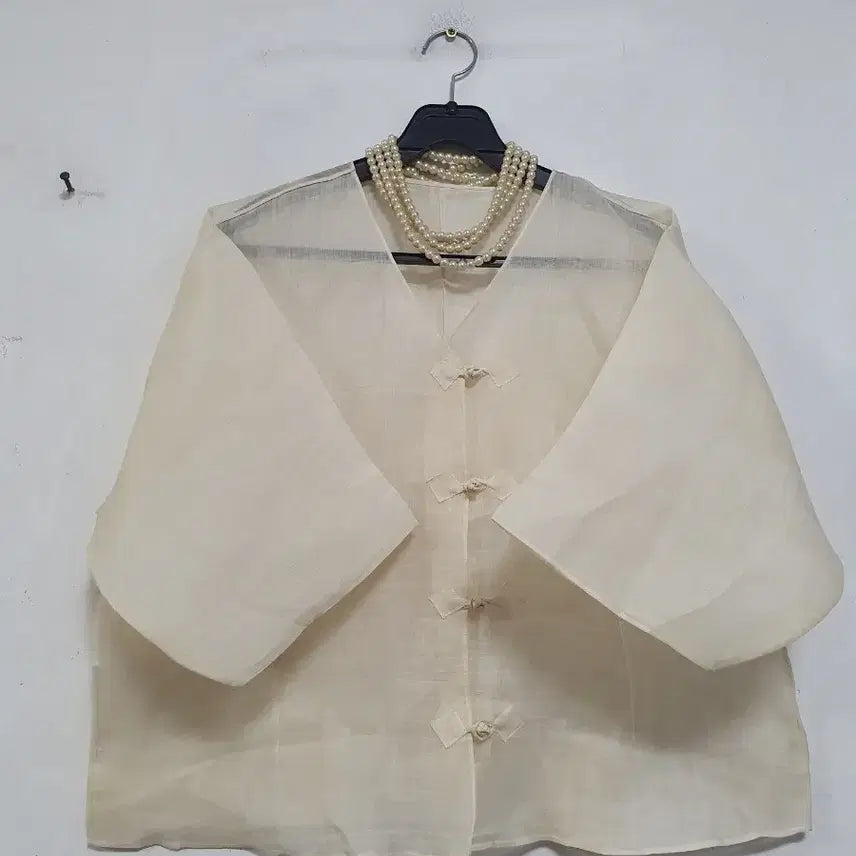 [BUNJANG] Ramie Blend Hanbok Jacket / 모시 저고리.삼베.마.한복