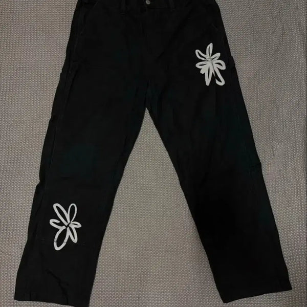 [BUNJANG] Obey Double Knee Pants Black 34 / 오베이 더블니 팬츠 블랙 34