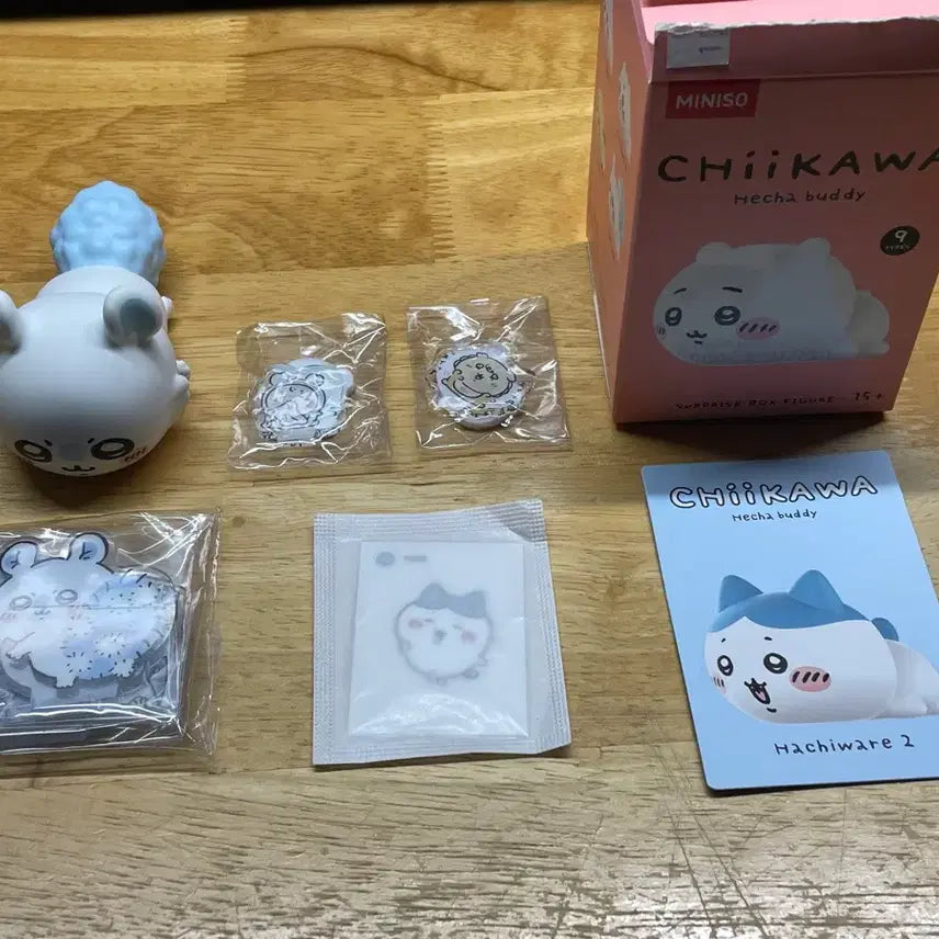 [BUNJANG] Chiikawa Hachiware Momonga Kani Shisa Bundle Set Figures / 치이카와 하치와레 모몽가 카니 시사 일괄