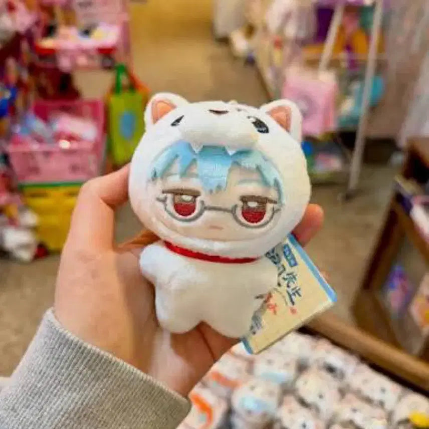 [BUNJANG] Gintama Gintoki Ginpachi Mimigurumi Plush Doll / 은혼 삼젯 긴토키 긴파치 미미구루미 누이 인형 사카타 3학년 z반