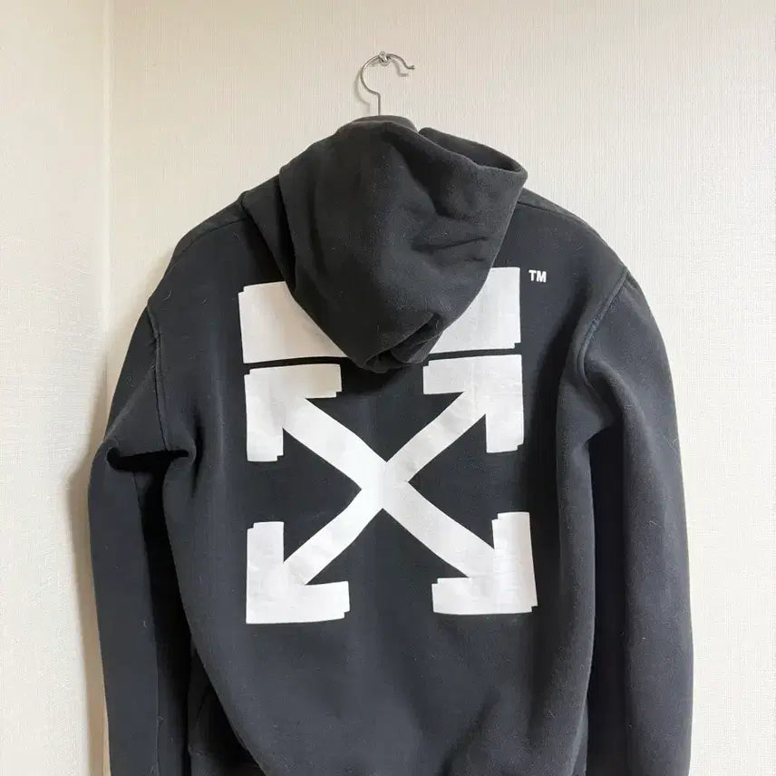 [BUNJANG] Off-White Hoodie / 오프화이트 후드티