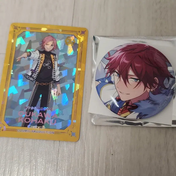 [BUNJANG] Ensemble Stars Ritsu Hakobune Kohaku Shirakumo Ibara Event Collection Sparkling Card / 앙스타 크비 린네 코하쿠 백호무 이베코레 캔뱃지 특전 키라키라 카드