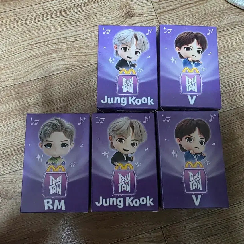 [BUNJANG] BTS McDonald's Collaboration Figure / BTS  &맥도날드 콜라보 피규어
