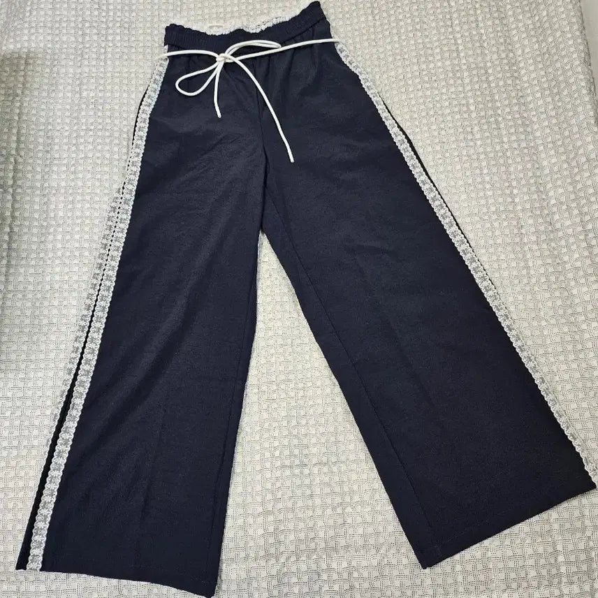 [BUNJANG] Striped Training Pants / 바지 트레이닝 스트라이프 팬츠