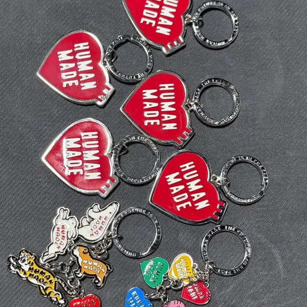 [BUNJANG] Human Made Metal Heart Keyring / 휴먼메이드 키링 메탈