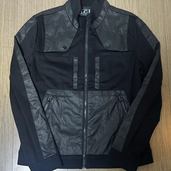 [BUNJANG] B.C.R Color-Blocked Zip-Up Jacket (Size 95/M) / B.C.R 배색 집업 자켓 95 1C2-3