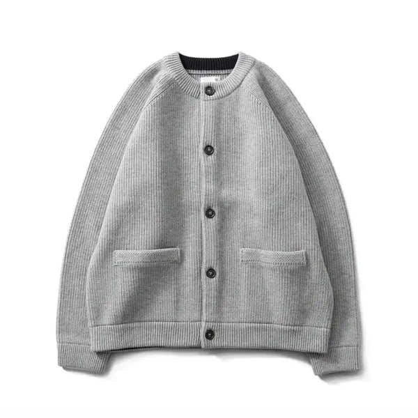 [BUNJANG] Hollie Sun Annette Cardigan Mélange Grey M Size / 홀리선 아네트 가디건 멜란지 그레이 M사이즈