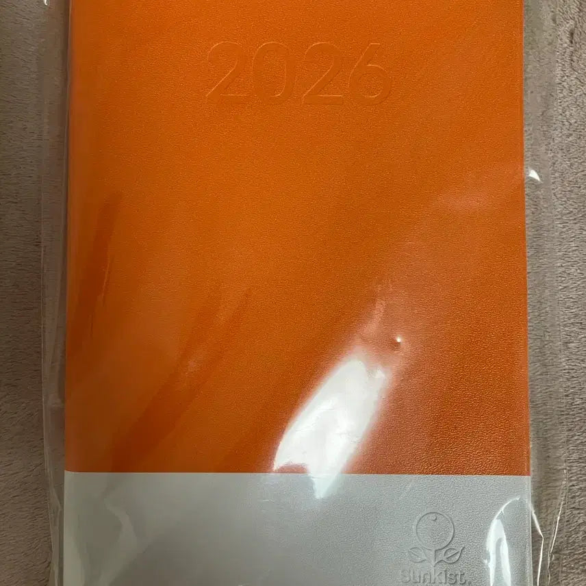 [BUNJANG] Sunkist 2026 Orange Diary / [새상품] Sunkist 2026 다이어리 오렌지 색깔