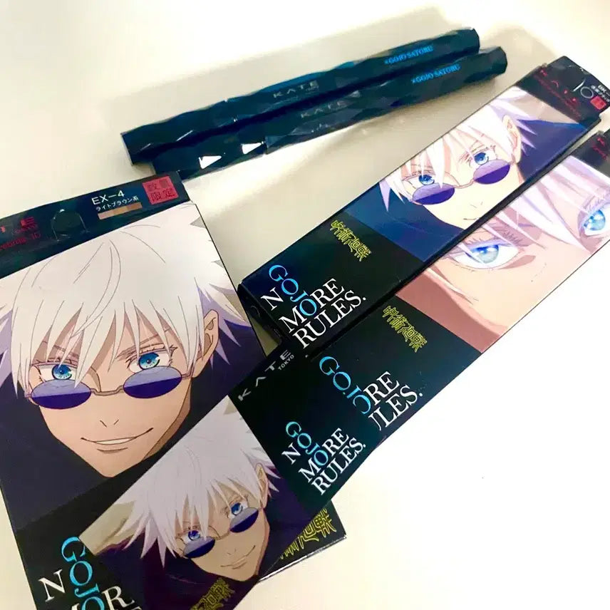 [BUNJANG] Kate Jujutsu Kaisen Gojo Satoru Collaboration Limited Edition Palette & Eyeliner / 케이트 고죠 사토루 콜라보 한정판 팔레트 아이라이너