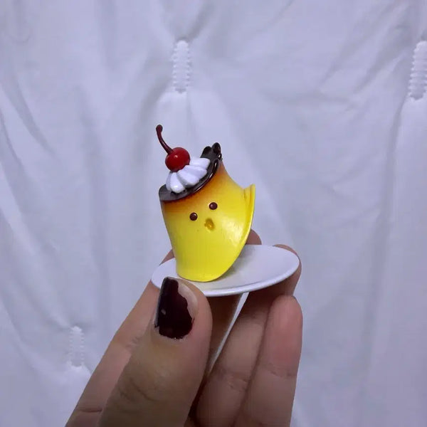 [BUNJANG] Dynamic Pudding Gacha Figurine / 역동적인 푸딩가챠
