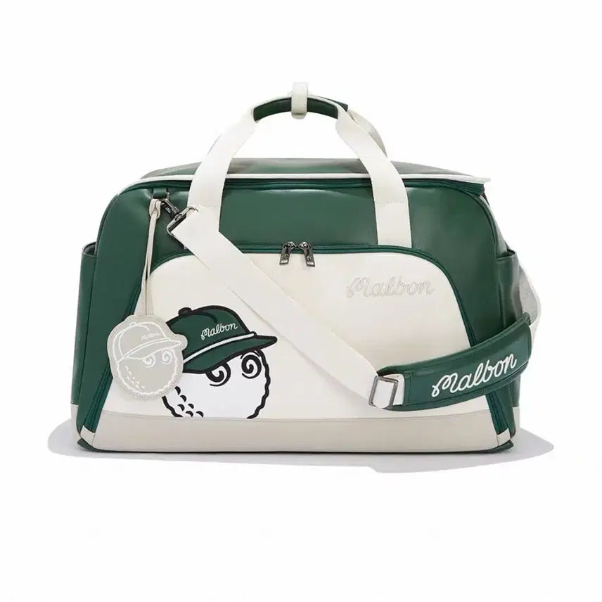 [BUNJANG] Malbon Golf Boston Bag / 말본 골프 보스턴백