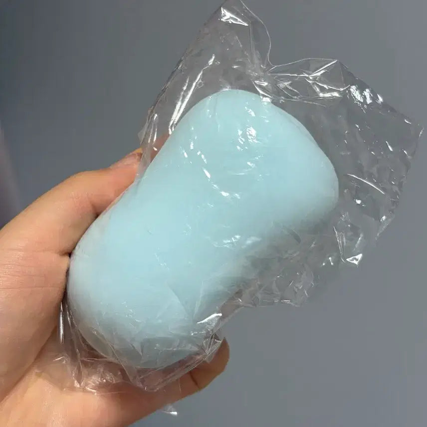 [BUNJANG] Chahong Oh Hair Blue Soap Matte Fluffy Crunchy Slime / 샤호홍슈 블루 비누 무광 보송 크런치 슬랑이