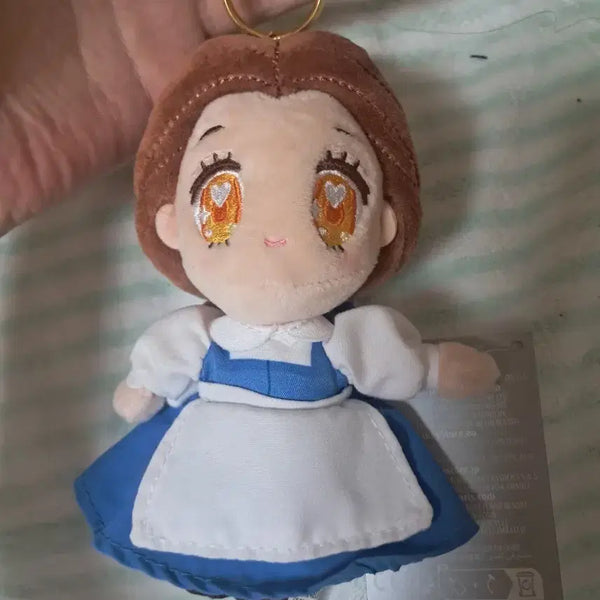 [BUNJANG] Disney Authentic Belle Doll Keychain / 디즈니정품)벨 인형 키링