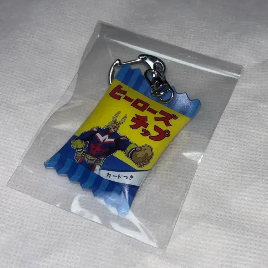 [BUNJANG] My Hero Academia All Might Heroes Chip Trading PVC Keychain / 히로아카 올마이트 히어로즈칩 트레이딩 PVC 키홀더 엣지쇼트 키링 히어로
