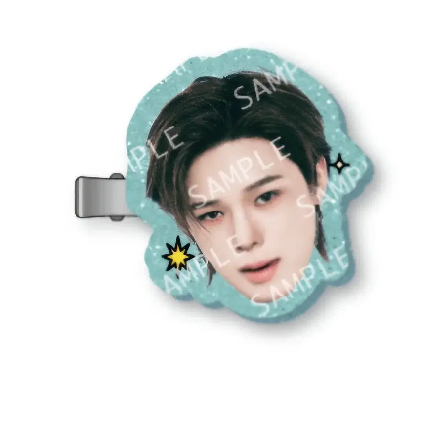 [BUNJANG]  &TEAM K Glitter Version Hair Clip / 앤팀 헤어클립 BTW 케이