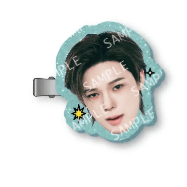[BUNJANG]  &TEAM K Glitter Version Hair Clip / 앤팀 헤어클립 BTW 케이