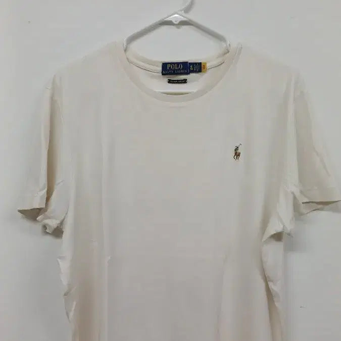 [BUNJANG] Polo Ralph Lauren Men's Short Sleeve T-Shirt Beige / 폴로 랄프로렌 반팔티 베이지