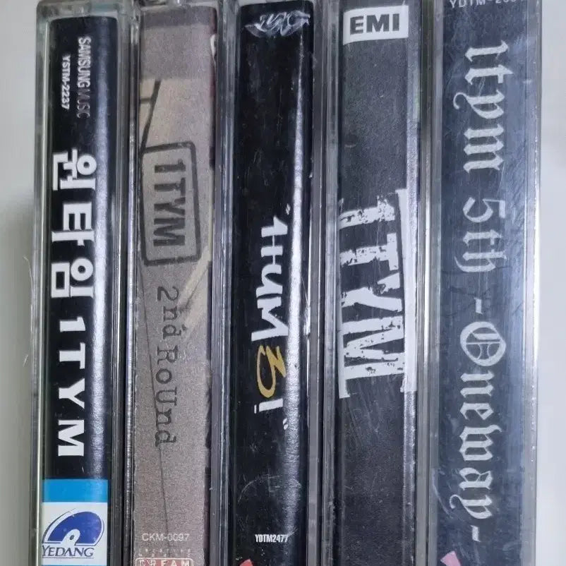 [BUNJANG] 1TYM 1st-5th Album Cassette Tape Set / 원타임 1TYM 1-5집 (카세트테이프)
