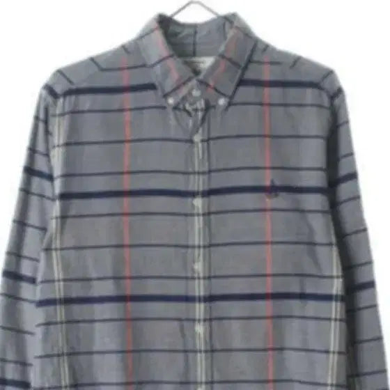 [BUNJANG] Beanpole Slim Long Sleeve Check Shirt / 빈폴 SLIM 긴팔체크셔츠 95~100사이즈