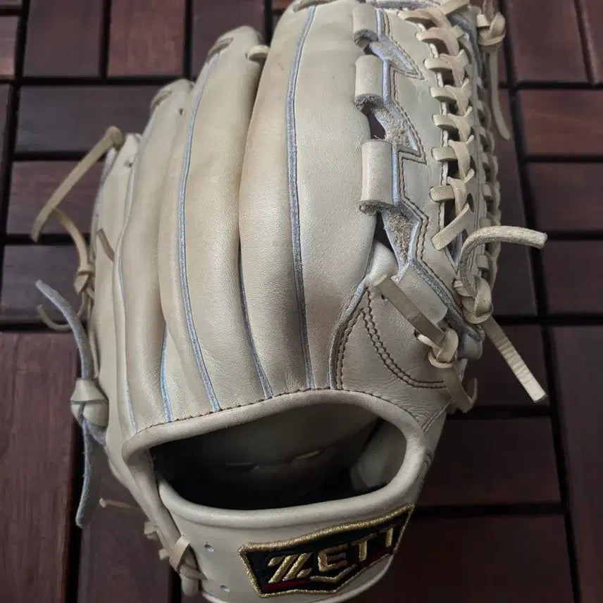 [BUNJANG] ZETT Prostatus Baseball Glove Beige / 제트 프로스테이터스 야구 글러브 베이지색