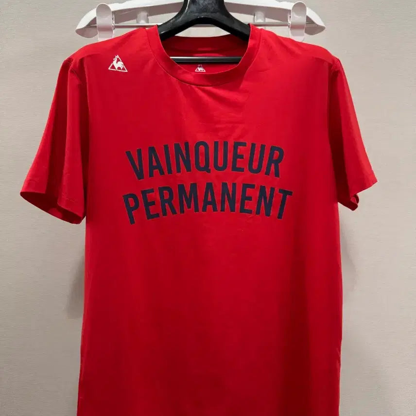 [BUNJANG] Le Coq Sportif Red Short Sleeve T-Shirt Size M / 르꼬끄 반팔티 M사이즈