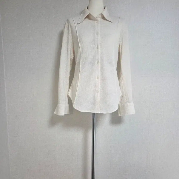 [BUNJANG] General Idea V-ster Blouse / 제너럴  아이디어 뷔스터에 블라우스