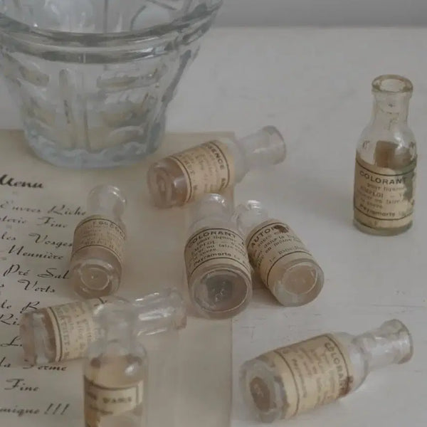 [BUNJANG] 1930s French Vintage Mini Bottle Set (2) / 1930's 프랑스 빈티지 미니 보틀