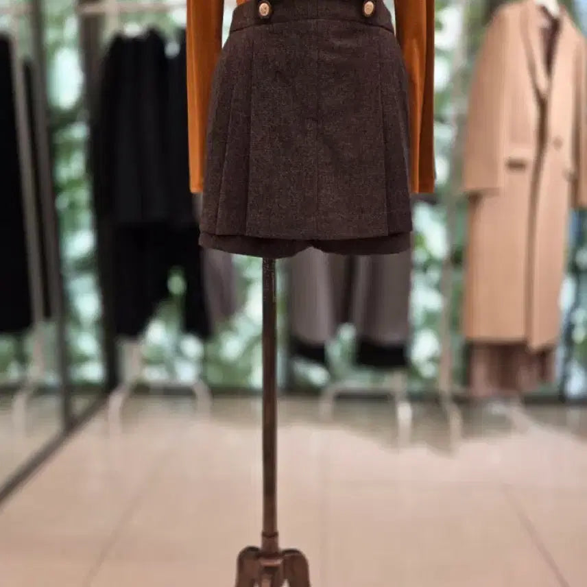 [BUNJANG] DEWL Wool Blend Culottes Skirt Pants Size 55 / 듀엘 DEWL 울혼방 큐롯팬츠 치마바지 55