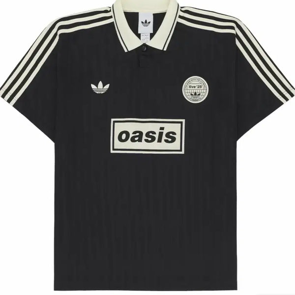 [BUNJANG] Adidas Oasis Football Jersey Shirt Black (M) / [m] 아디다스 오아시스 풋볼 져지 셔츠 블랙