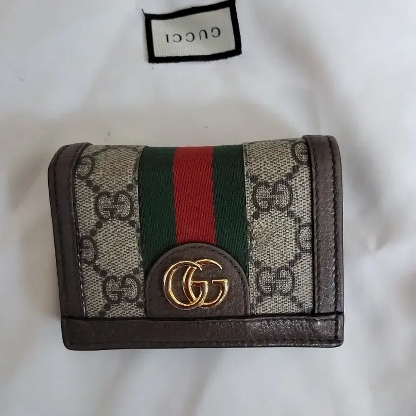 [BUNJANG] Gucci Ophidia Bifold Wallet / 구찌 오피디아 반지갑